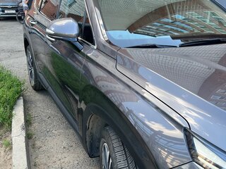 2018 Hyundai Santa Fe IV, серый, 3100000 рублей, вид 5