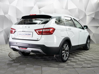 2019 Lada (ВАЗ) Vesta SW Cross I, белый, 991000 рублей, вид 5