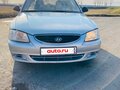 2005 Hyundai Accent ТагАЗ II, красный, 340000 рублей