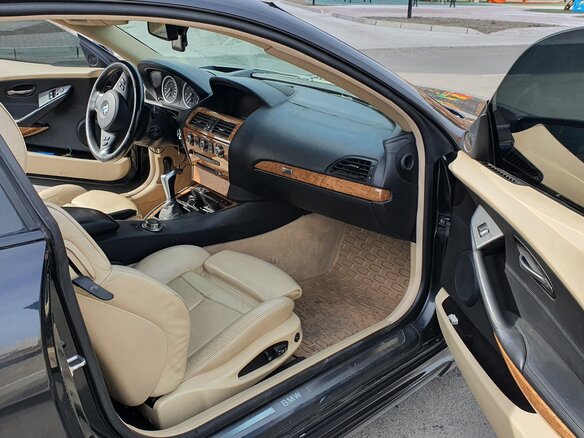 2005 BMW 6 серии 650i II (E63/E64), чёрный - вид 8