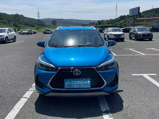 2022 Toyota Yaris L XP150 Рестайлинг, синий, 1395000 рублей, вид 2