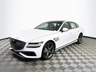 2024 Genesis G80 II, белый, 9287113 рублей, вид 1