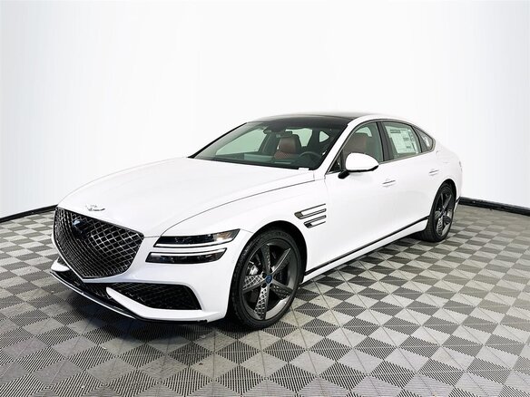 2024 Genesis G80 II, белый, 9197947 рублей