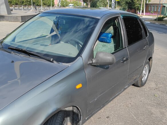 2008 Lada (ВАЗ) Kalina I, серый - вид 7