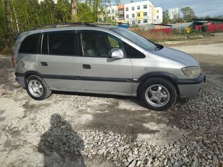 1999 Opel Zafira A, серебристый, 370000 рублей, вид 3