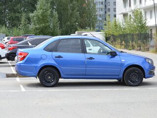 2021 Lada (ВАЗ) Granta I Рестайлинг, синий, 720000 рублей, вид 4