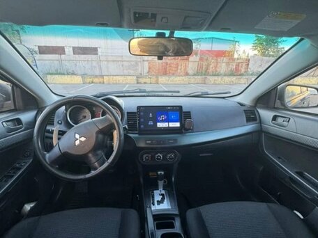 2007 Mitsubishi Lancer X, чёрный, 440000 рублей, вид 4