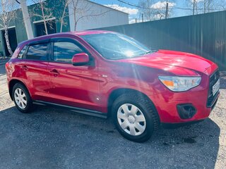 2014 Mitsubishi ASX I Рестайлинг, красный, 1360000 рублей, вид 2