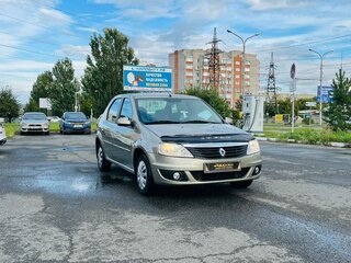 2012 Renault Logan I Рестайлинг, бежевый, 539000 рублей, вид 4