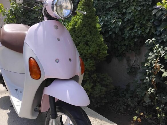 2009 Suzuki Lets 4, розовый, 85000 рублей - вид 7