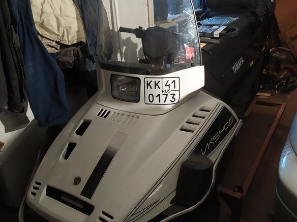 2009 Yamaha VK540, белый, 780000 рублей