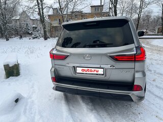 2019 Lexus LX 570 III Рестайлинг 2, серый, 11000000 рублей, вид 4
