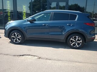 2019 Kia Sportage IV Рестайлинг, синий, 2280000 рублей, вид 5
