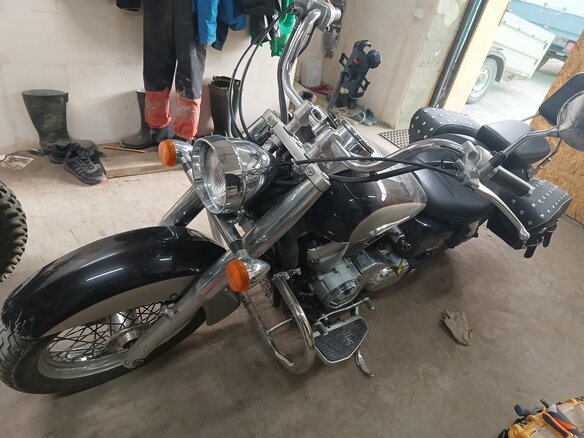 2013 Honda Shadow 750, чёрный, 670000 рублей - вид 5