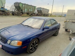 2002 Kia Optima I Рестайлинг, синий, 275000 рублей, вид 1