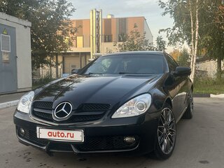 2008 Mercedes-Benz SLK-Класс 280 II (R171) Рестайлинг, чёрный, 1760000 рублей, вид 2