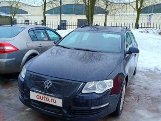 2006 Volkswagen Passat BlueMotion B6, чёрный, 550000 рублей, вид 1