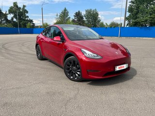 2021 Tesla Model Y Long Range I, красный, 3200000 рублей, вид 1