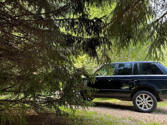 2006 Land Rover Range Rover Supercharged III Рестайлинг, синий, 4400000 рублей - вид 4
