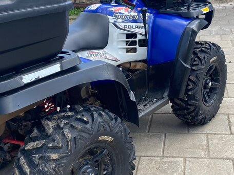 2003 Polaris Sportsman 700, синий, 480000 рублей, вид 5