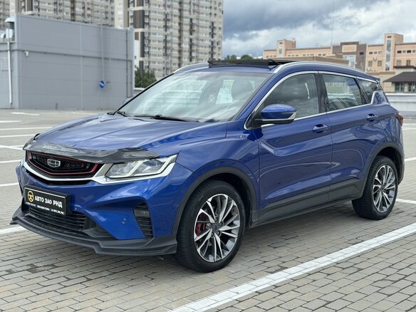 2022 Geely Coolray I, синий - вид 3