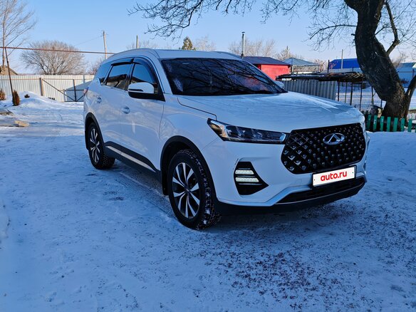 2021 Chery Tiggo 7 Pro I, белый, 1600000 рублей - вид 1