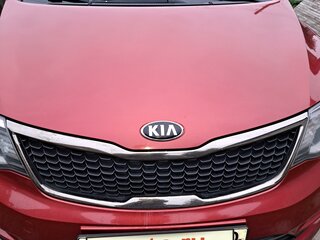 2015 Kia Rio III Рестайлинг, красный, 1100000 рублей, вид 3