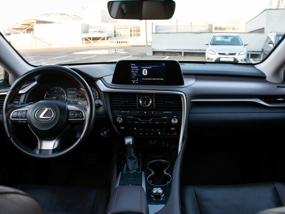 2019 Lexus RX 300 IV Рестайлинг, синий, 4546000 рублей - вид 14
