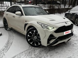 2012 Infiniti FX30d II (S51) Рестайлинг, белый, 2550000 рублей, вид 3