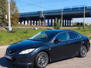 2011 Mazda 6 II (GH) Рестайлинг, чёрный, 800000 рублей, вид 3