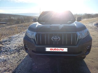 2020 Toyota Land Cruiser Prado 150 Series Рестайлинг 2, серый, 4200000 рублей, вид 3