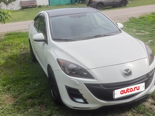 2011 Mazda 3 II (BL) Рестайлинг, белый, 830000 рублей, вид 3