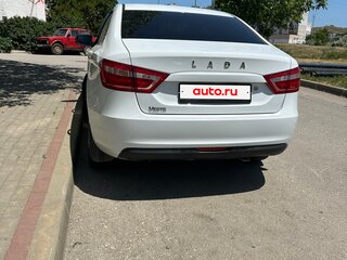 2016 Lada (ВАЗ) Vesta I, белый, 730000 рублей, вид 4