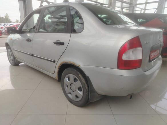 2010 Lada (ВАЗ) Kalina I, серый, 170000 рублей - вид 3
