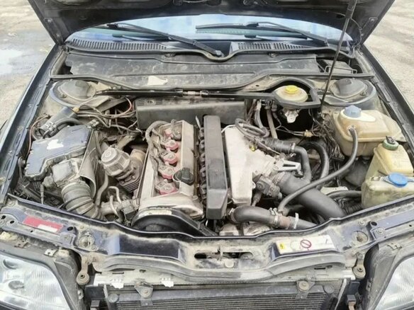 1996 Audi S6 I (C4), чёрный, 800000 рублей - вид 14