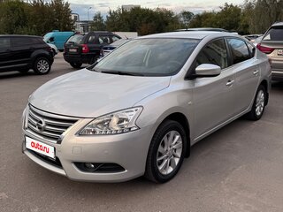2015 Nissan Sentra VII (B17), серебристый, 1300000 рублей, вид 1