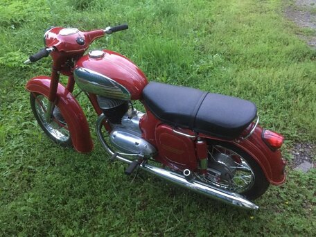 1972 Jawa Standart, красный, 1350000 рублей, вид 4