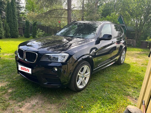 2012 BMW X3 20d xDrive II (F25), синий, 2750000 рублей - вид 6