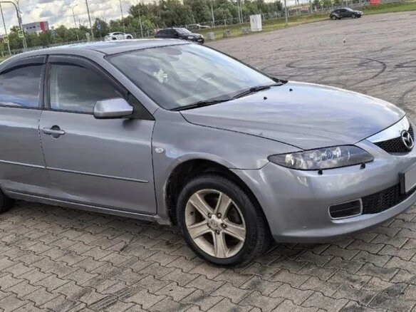2006 Mazda 6 I (GG) Рестайлинг, серый, 350000 рублей