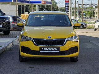 2020 Skoda Rapid II, жёлтый, 1570000 рублей, вид 2