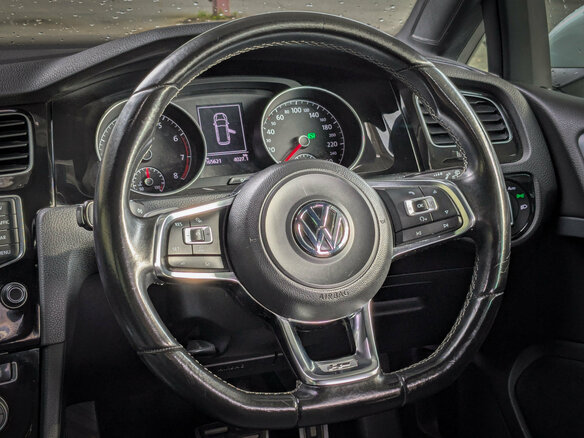 2014 Volkswagen Golf VII, белый - вид 11