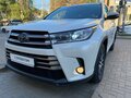 2019 Toyota Highlander III (XU50) Рестайлинг, белый - вид 10