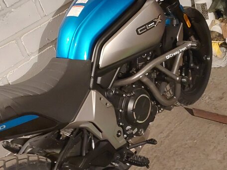 2023 CFMoto 700CL-X Heritage, голубой, 645000 рублей, вид 4