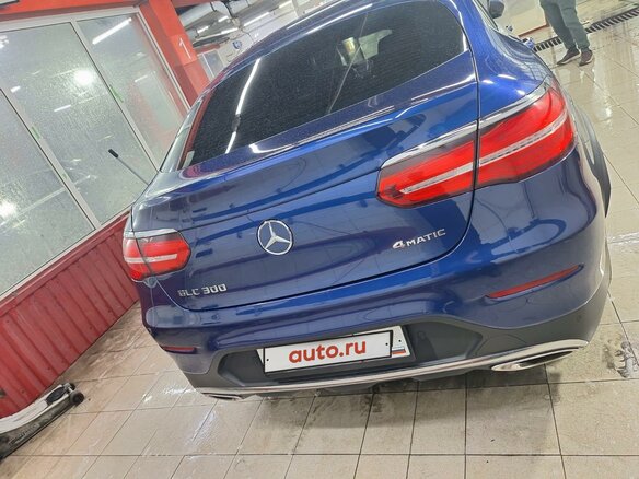 2018 Mercedes-Benz GLC Coupe 300 I (C253), синий, 4250000 рублей - вид 6