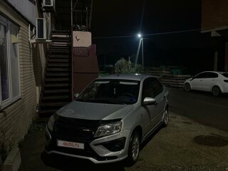 2016 Lada (ВАЗ) Granta I, серебристый, 580000 рублей, вид 2