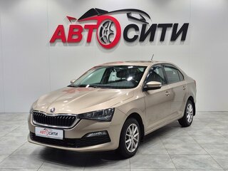 2021 Skoda Rapid II, коричневый, 1195000 рублей, вид 3