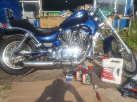 1999 Suzuki Intruder VS800, синий, 370000 рублей, вид 1