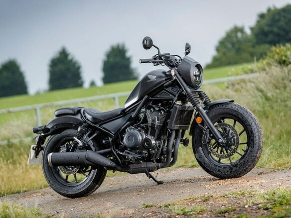 2021 Honda Rebel 500, чёрный