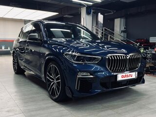 2018 BMW X5 M50d IV (G05/G18), синий, 7500000 рублей, вид 3