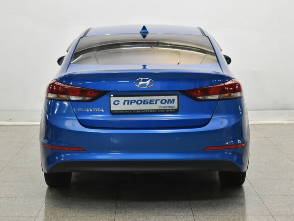 2018 Hyundai Elantra VI (AD), синий, 1120000 рублей - вид 2